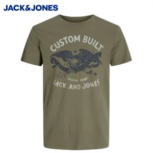 Jack & Jones Fonne Dusty Olive Tee Shirt Green