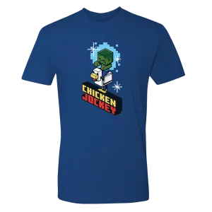 Minecraft Jolly Mobs Chicken Jockey Adult Short Sleeve T-Shirt