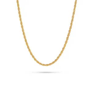 Rope Gold Chain Necklace